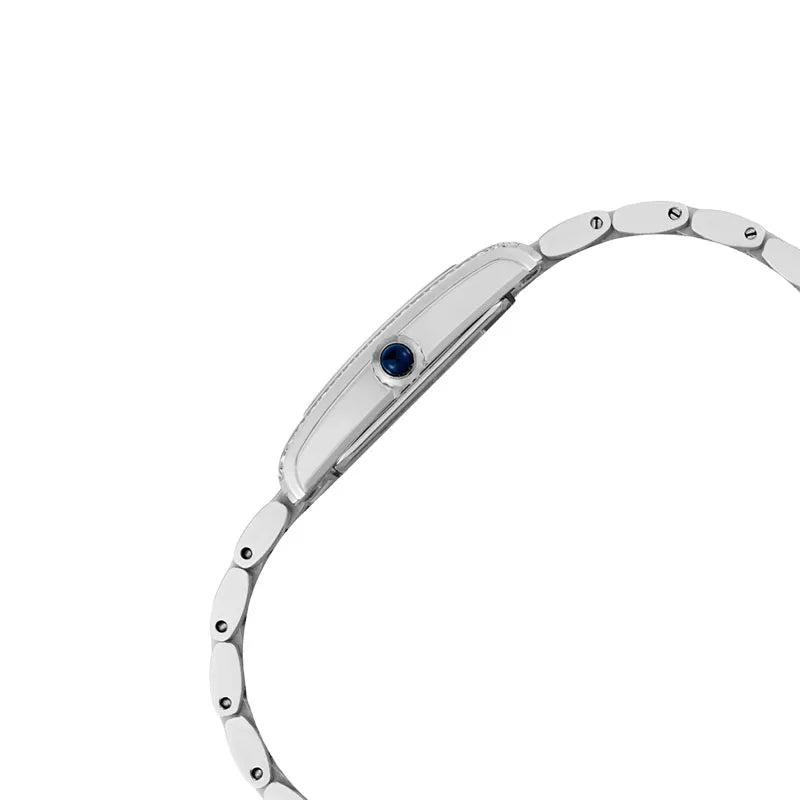 Seiko Conceptual SWR091P1 (Seiko Tank) Rectangular Case White Dial 22.7mm Stainless Steel Women's Watch