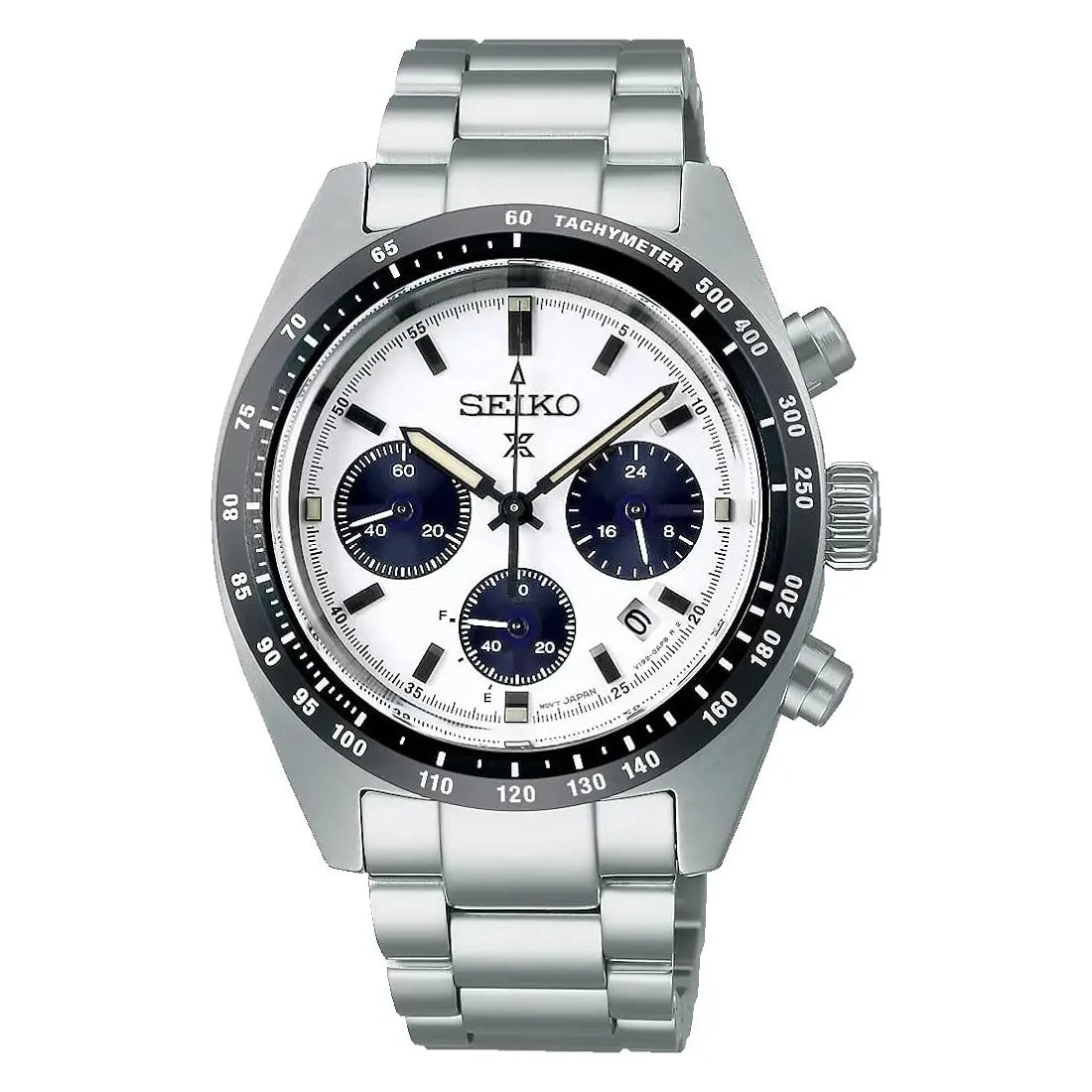 Seiko Prospex SSC813P1 Speedtimer Solar Chronograph White Dial 39.0mm Stainless Steel Men's Watch