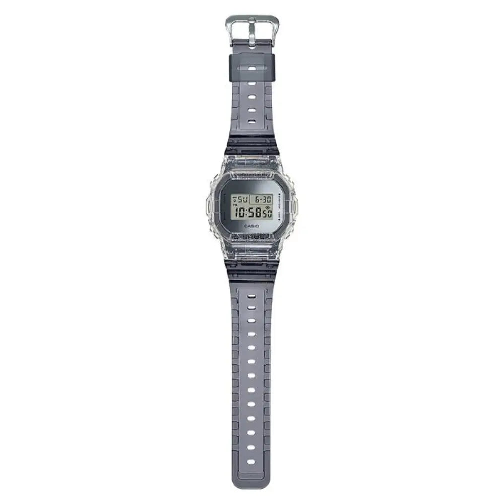 Casio G-Shock DW-5600SK-1D Grey Dial Transparent Resin Men's Watch