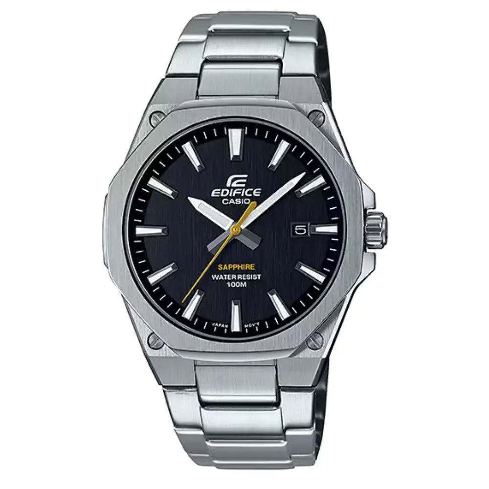 Edifice Analog EFR-S108D-1AVUDF Black Dial 39.9mm Stainless Steel Men's Watch