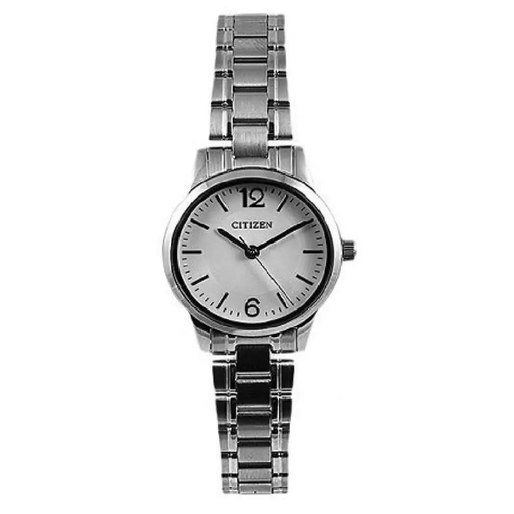 Citizen Quartz EJ6087-58A Quartz White Dial Two-Tone 26mm Stainless Steel Women's Watch