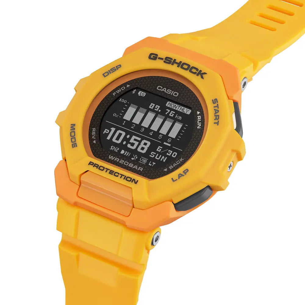 G-Shock G-Squad GBD-300-9DR Black Dial Resin Men's Watch