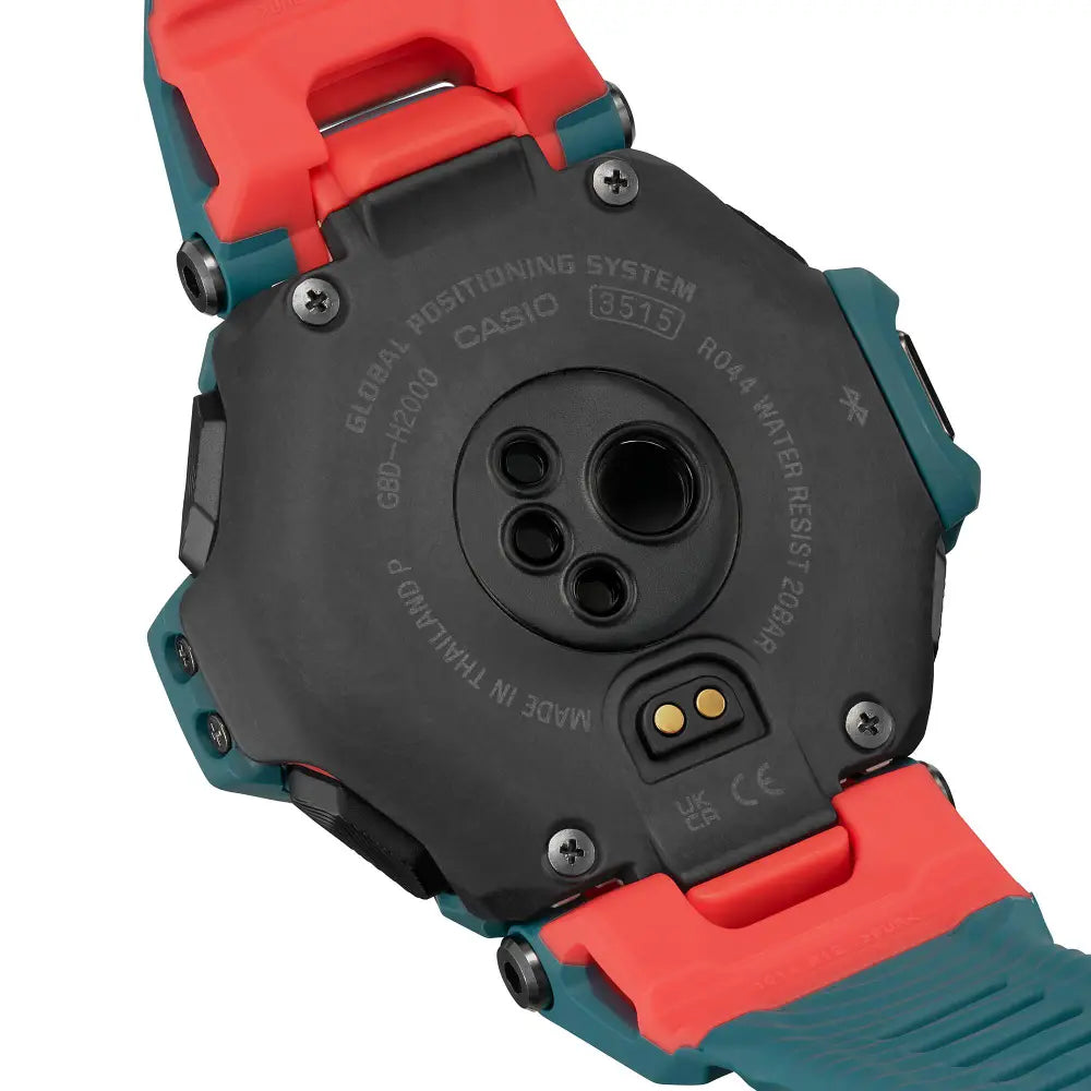 G-Shock Digital GBD-H2000-2DR Black Dial Resin Men's Watch