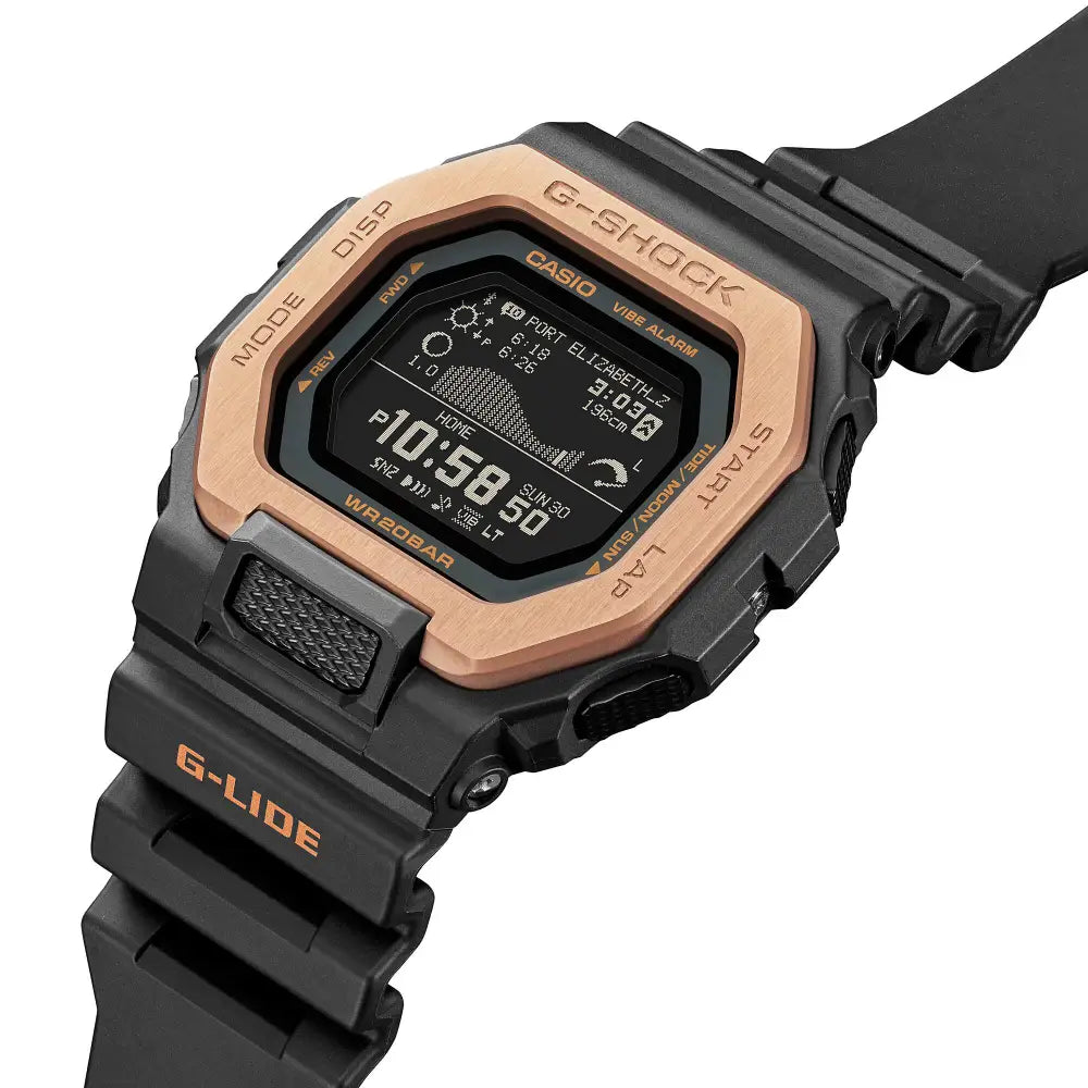 G-Shock Digital GBX-100NS-4DR  Black Dial Resin Men's Watch