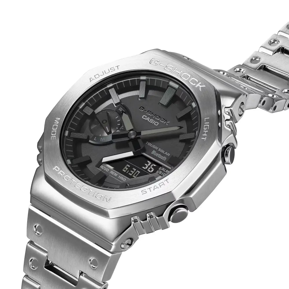 G-Shock Analog Digital GM-B2100D-1ADR Black Dial Stainless Steel Men's Watch
