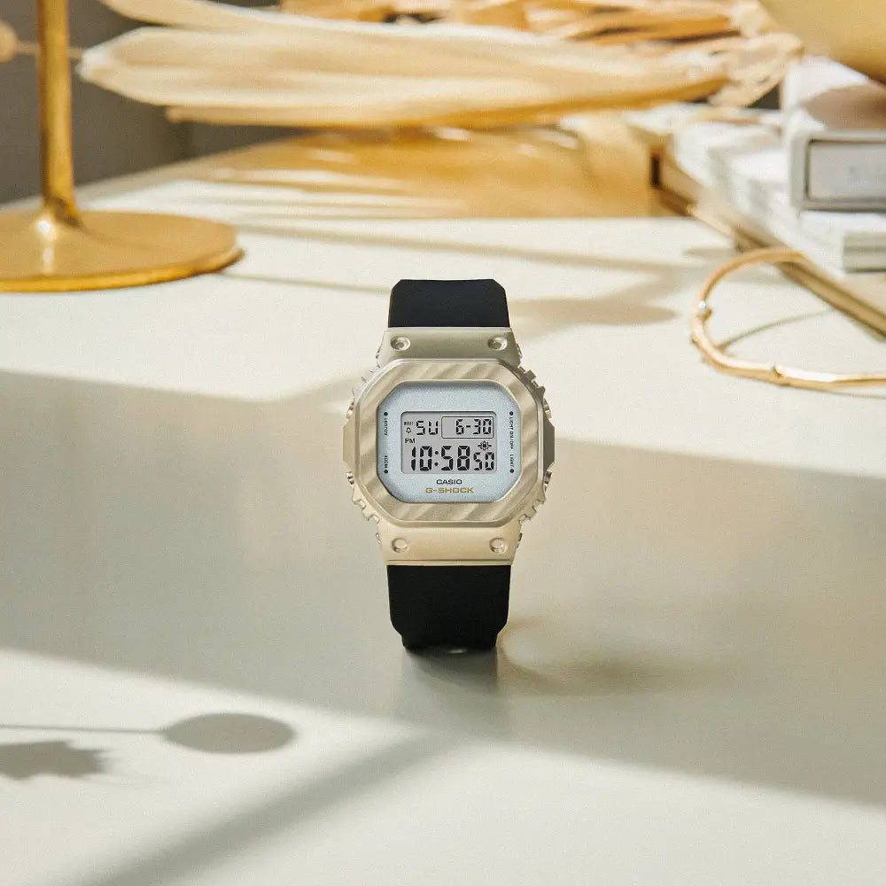 G-Shock Casual GM-S5600BC-1DR Grey Dial Stainless Steel Women's Watch