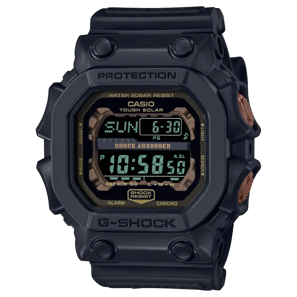 G-Shock Digital GX-56RC-1DR Black Dial Resin Men's Watch