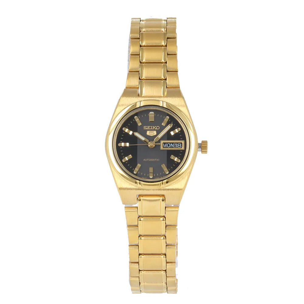 Seiko 5 SYM602K1 Automatic Black Dial 23mm Stainless Steel Ladies Watch
