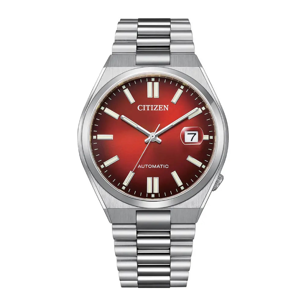 Citizen NJ0150-56W elegant burgundy automatic watch – MonaWatch