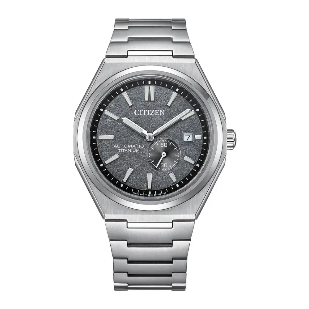 Citizen NJ0180-80H automatic titanium watch grey dial – MonaWatch