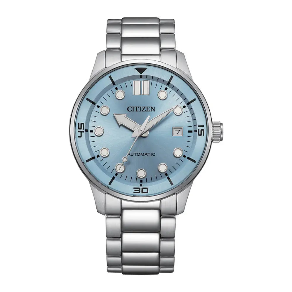 Citizen Automatic NJ0191-83L Blue Dial 40mm Stainless Steel Men's Watch