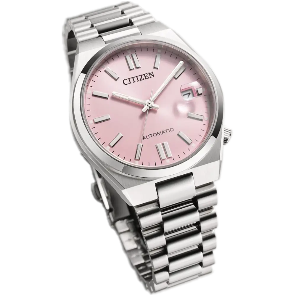 Citizen Tsuyosa NJ0200-50Z Pink Dial 37mm Stainless Steel Women's Watch