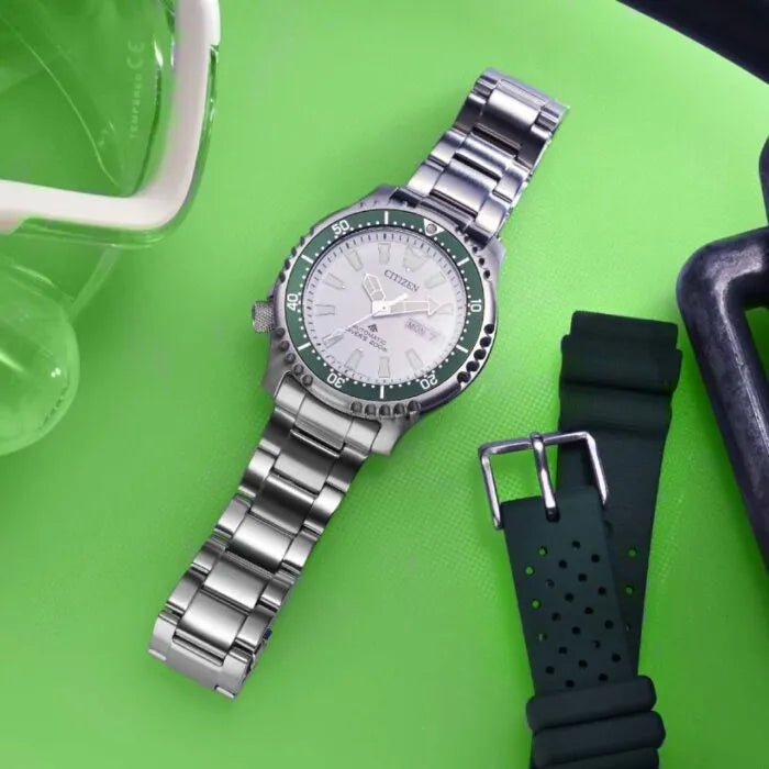 Citizen Promaster Automatic NY0168-64A White Dial 42mm Stainless Steel Men's Watch