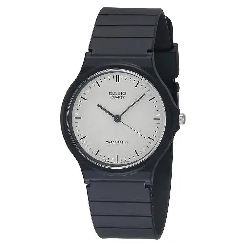 Casio Collection Analog MQ-24-7E Silver Dial Resin Strap Unisex Watch