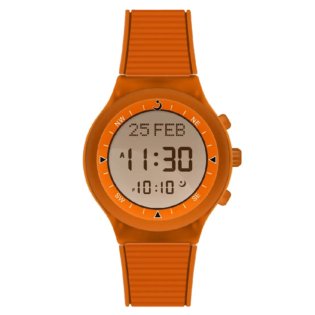 Al Fajr Sport WY-16 Digital Dial Rubber Unisex Watch