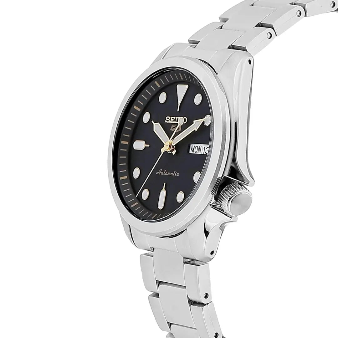 Seiko 5 Sports SRPE57 Automatic "DressKX" Black Dial 40mm Stainless Steel Men's Watch