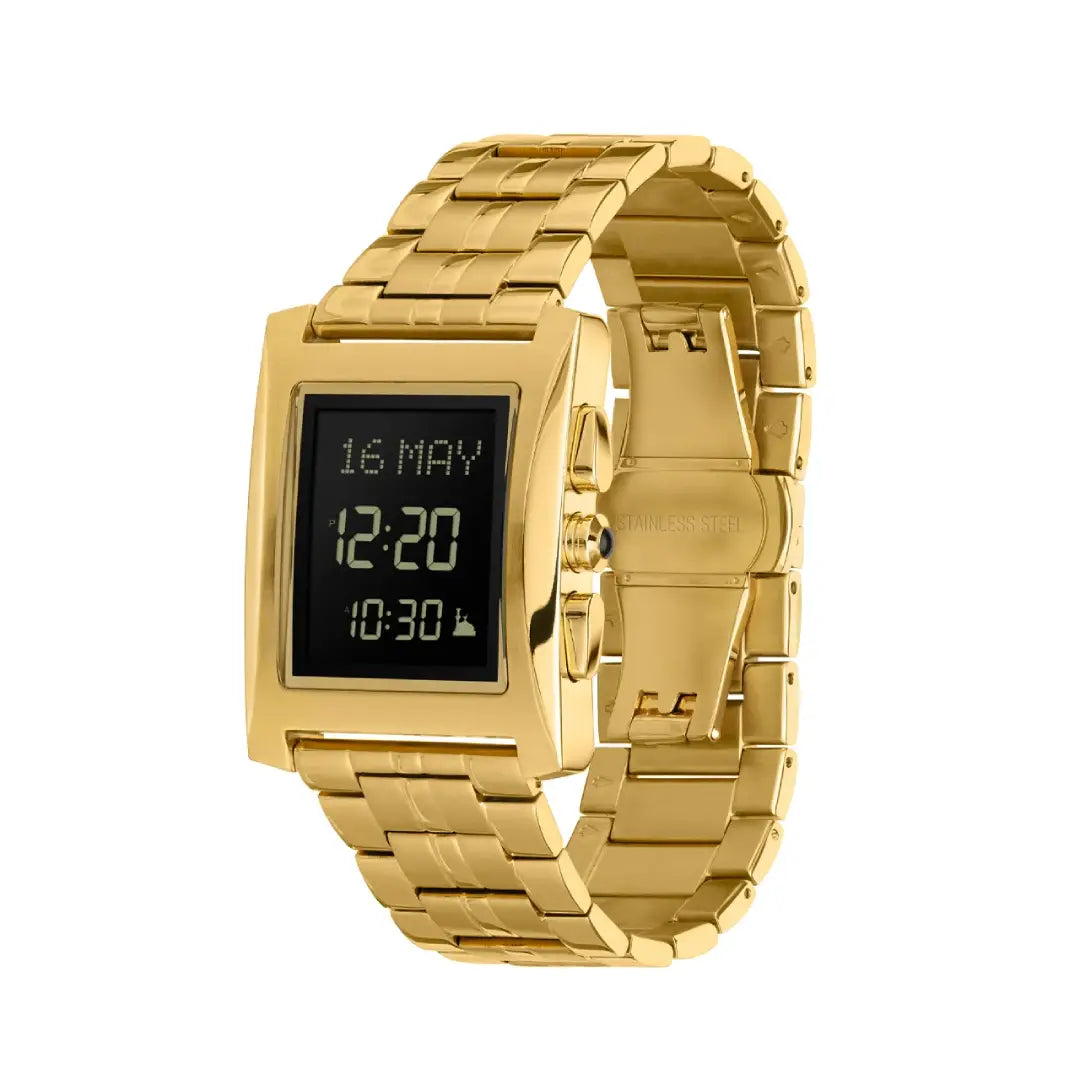 Al Fajr Classic WL-08S Digital Dial Stainless Steel Men's Watch