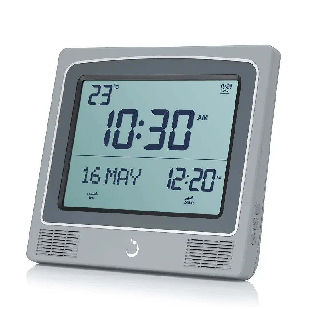 Al Fajr CW-15 Digital Azan Wall/Table Clock Digital Display