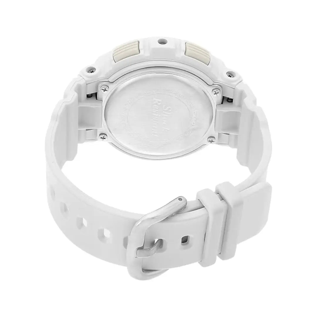 Casio Baby-G Beach Traveler Series BGA-190BC-7BDR  White Dial Resin Strap Women's Watch