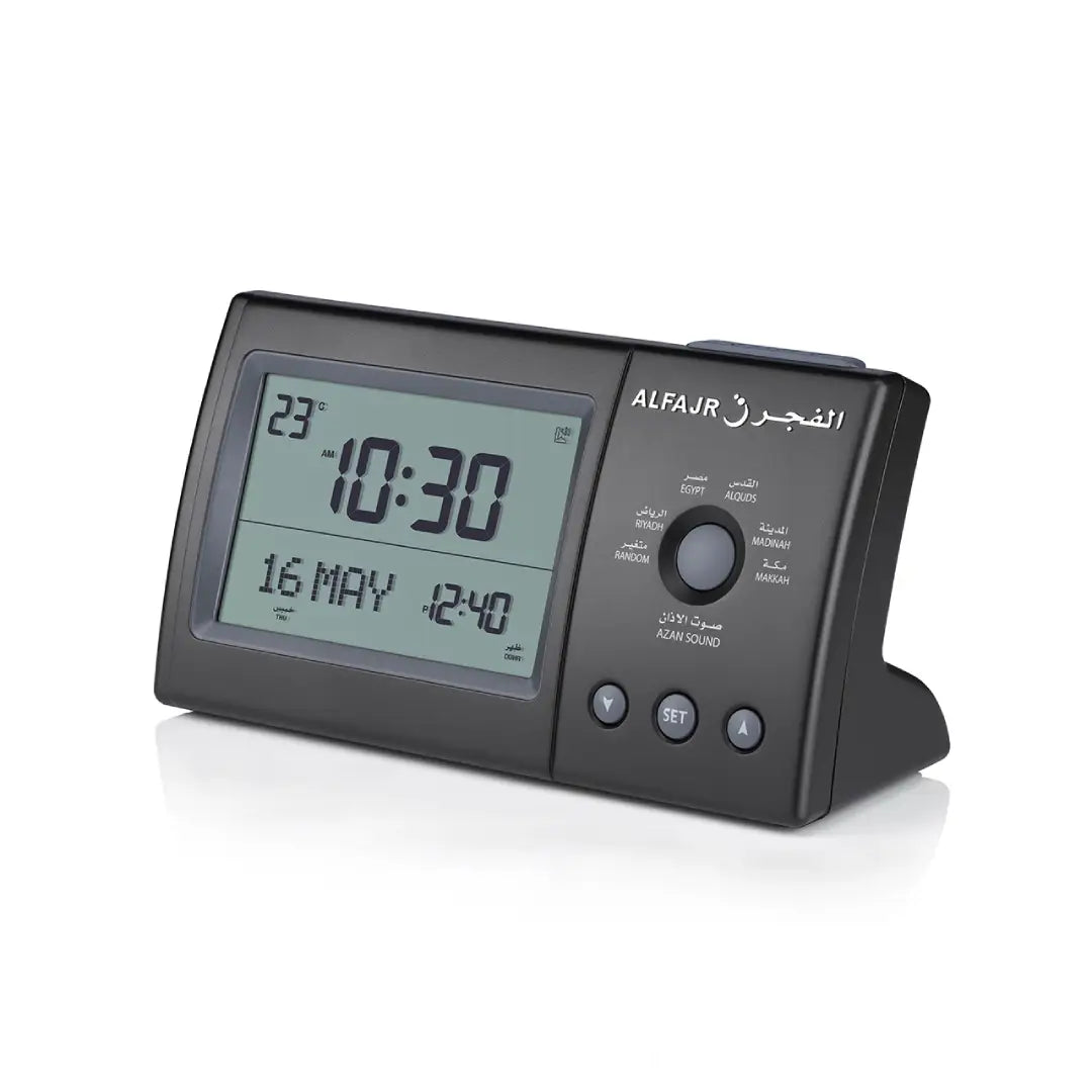 Al Fajr CT-11 Digital Azan Table Clock Digital Display