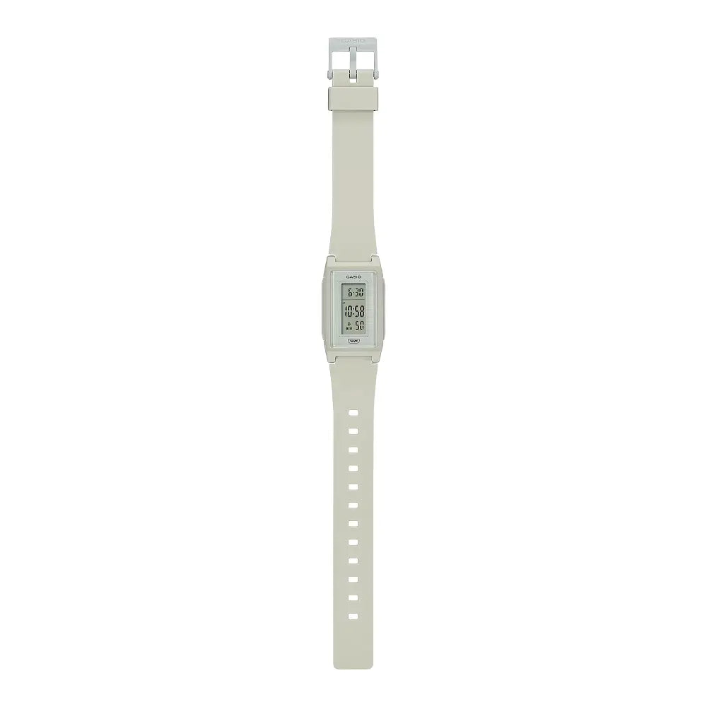 Casio Pop Series Digital LF-10WH-8DF Grey Dial Resin Strap Women's Watch