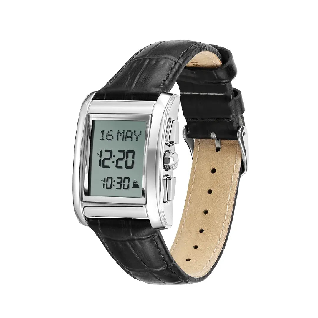 Al Fajr Classic WS-06L Black Digital Dial Genuine Men's Watch
