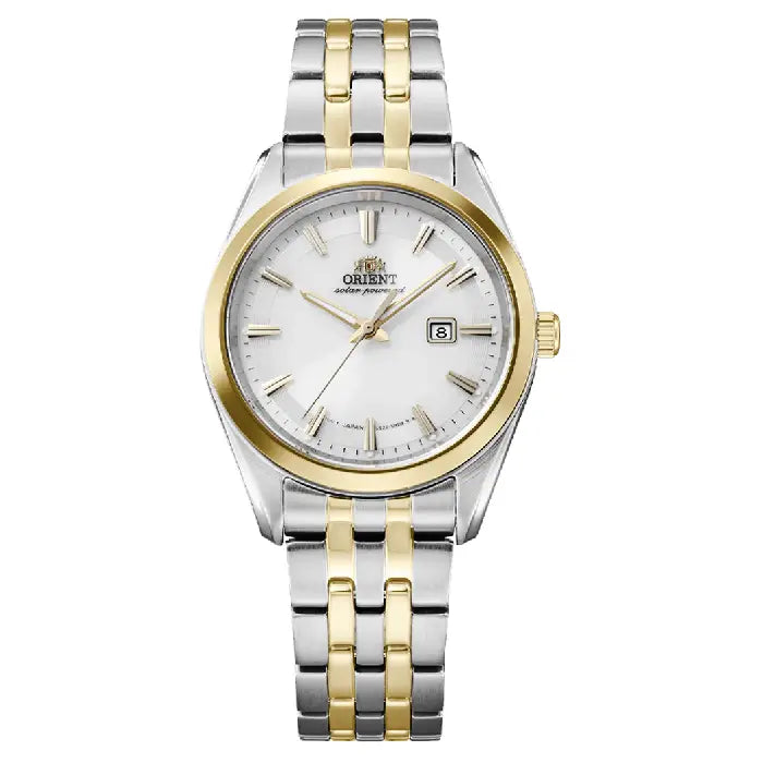 Orient Contemporary RA-WG0601S Solar Quartz White Dial 32.1mm Stainless Steel Women's Watch