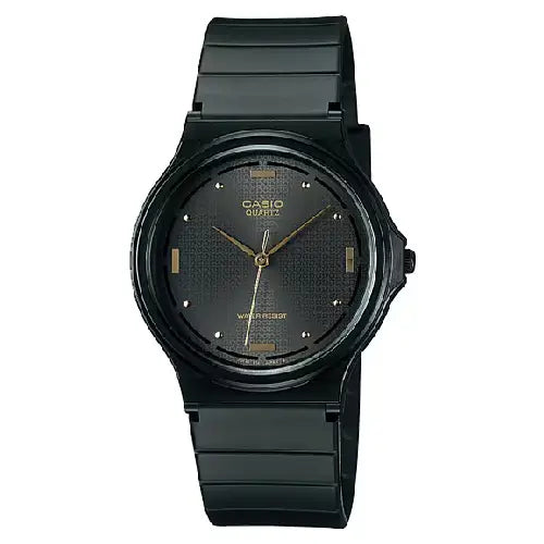 Casio Collection Analog MQ-76-1ALDF Black Dial Resin Strap Unisex Watch