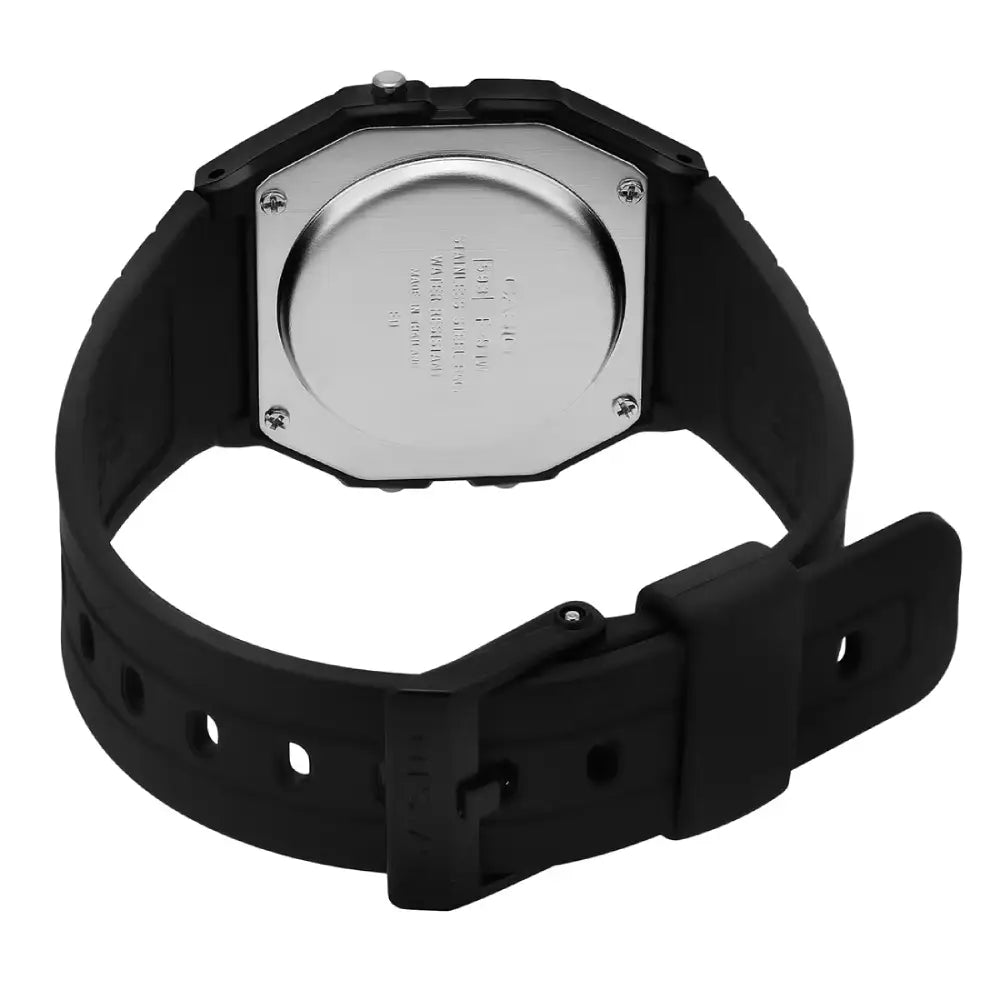 Casio Vintage Digital F-91W-1DG Black Dial Resin Strap Unisex Watch