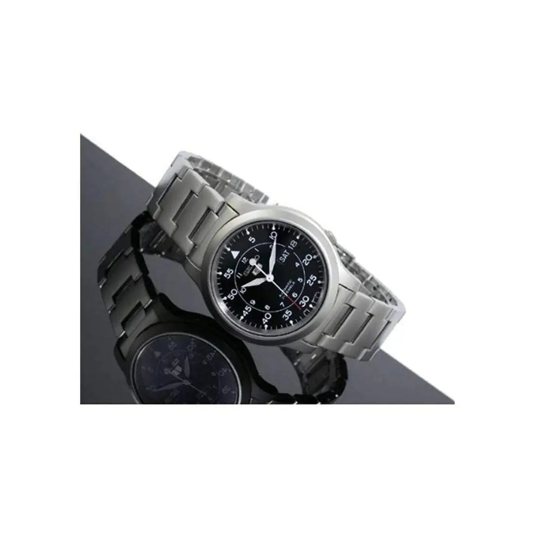 Seiko 5 Sports Automatic "Military" SNK809K1 Black Dial 37mm Stainless Steel Men's Watch