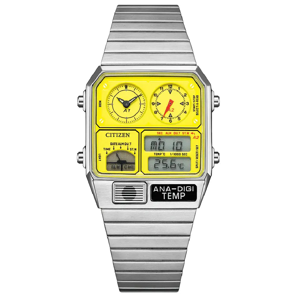 Citizen JG2170-59Y Yellow Dial Watch Best Price – MonaWatch