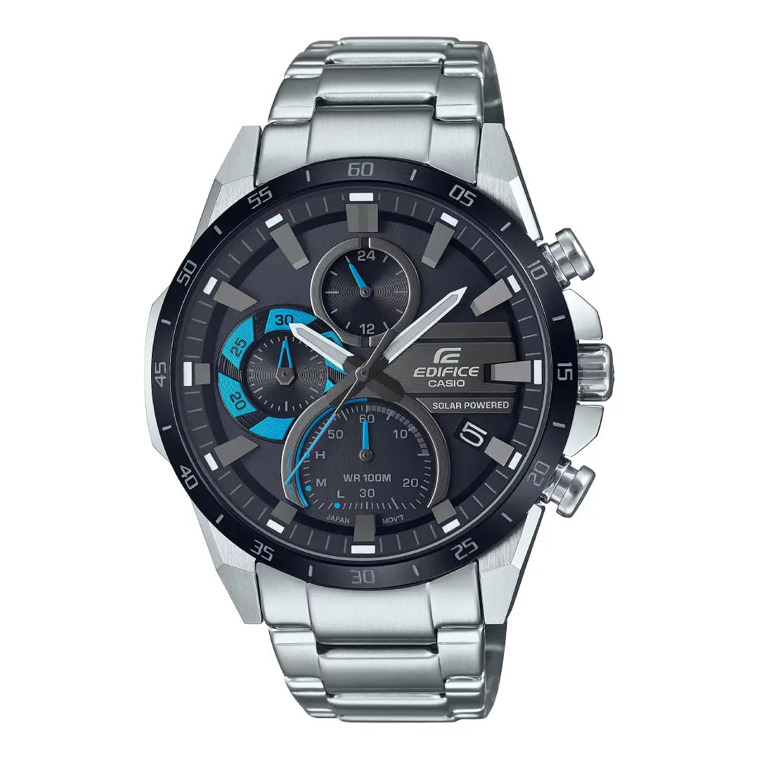 Casio Edifice EQS-940DB-1BVUDF Black Dial 45.5mm Stainless Steel Men's Watch