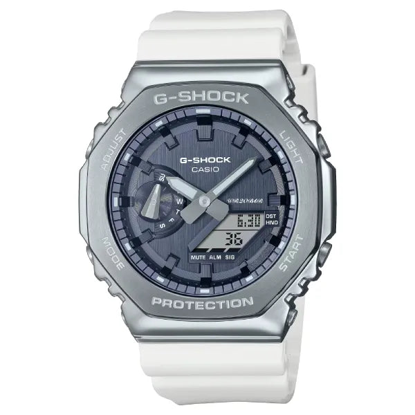 G-Shock Casual GM-2100WS-7ADR Grey Dial Stainless Steel Men's Watch