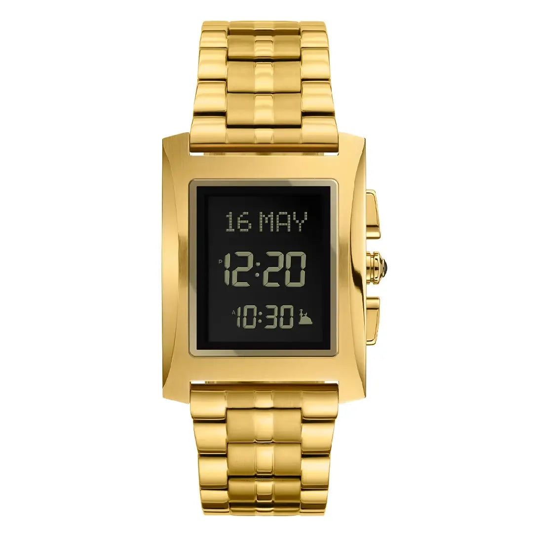 Al Fajr Classic WL-08S Digital Dial Stainless Steel Men's Watch