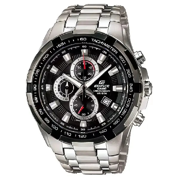 Casio Edifice Chronograph EF-539D-1AVUDF Black Dial 53.5mm Stainless Steel Men's Watch