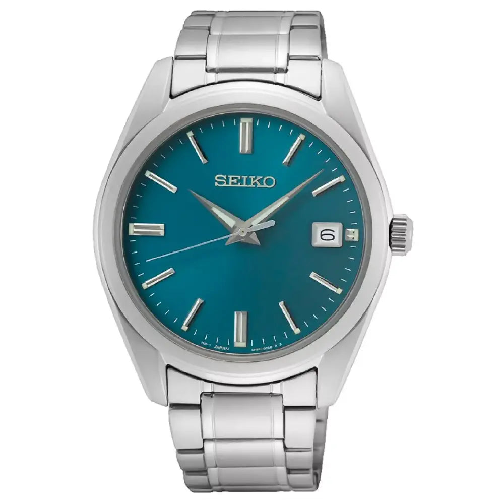 Seiko Classic SUR525P1 Quartz Blue Dial 40mm Stainless Steel Men's Watch