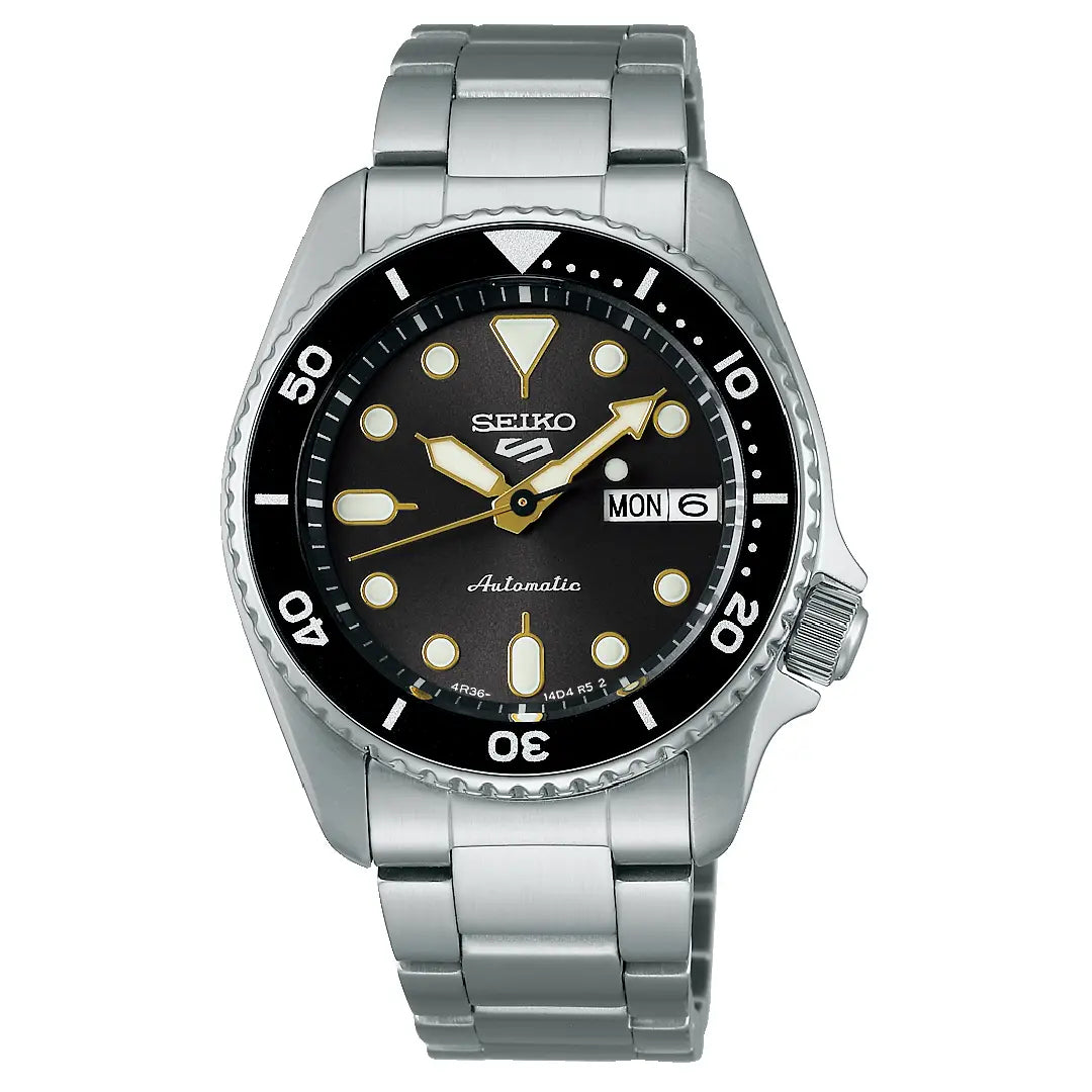 Seiko 5 Sports SRPL79 Automatic Diver "SKX Mid-Size" Grey Dial 38mm Stainless Steel Men's Watch