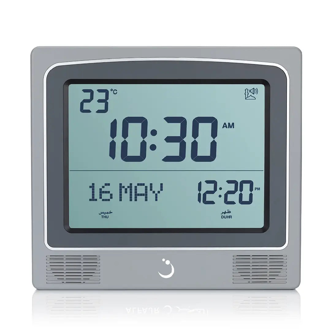 Al Fajr CW-15 Digital Azan Wall/Table Clock Digital Display