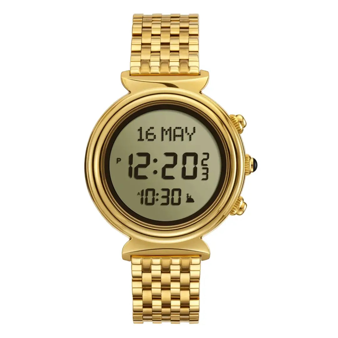 Al Fajr Classic Lady WF-14S Digital Dial Stainless Steel Women's Watch