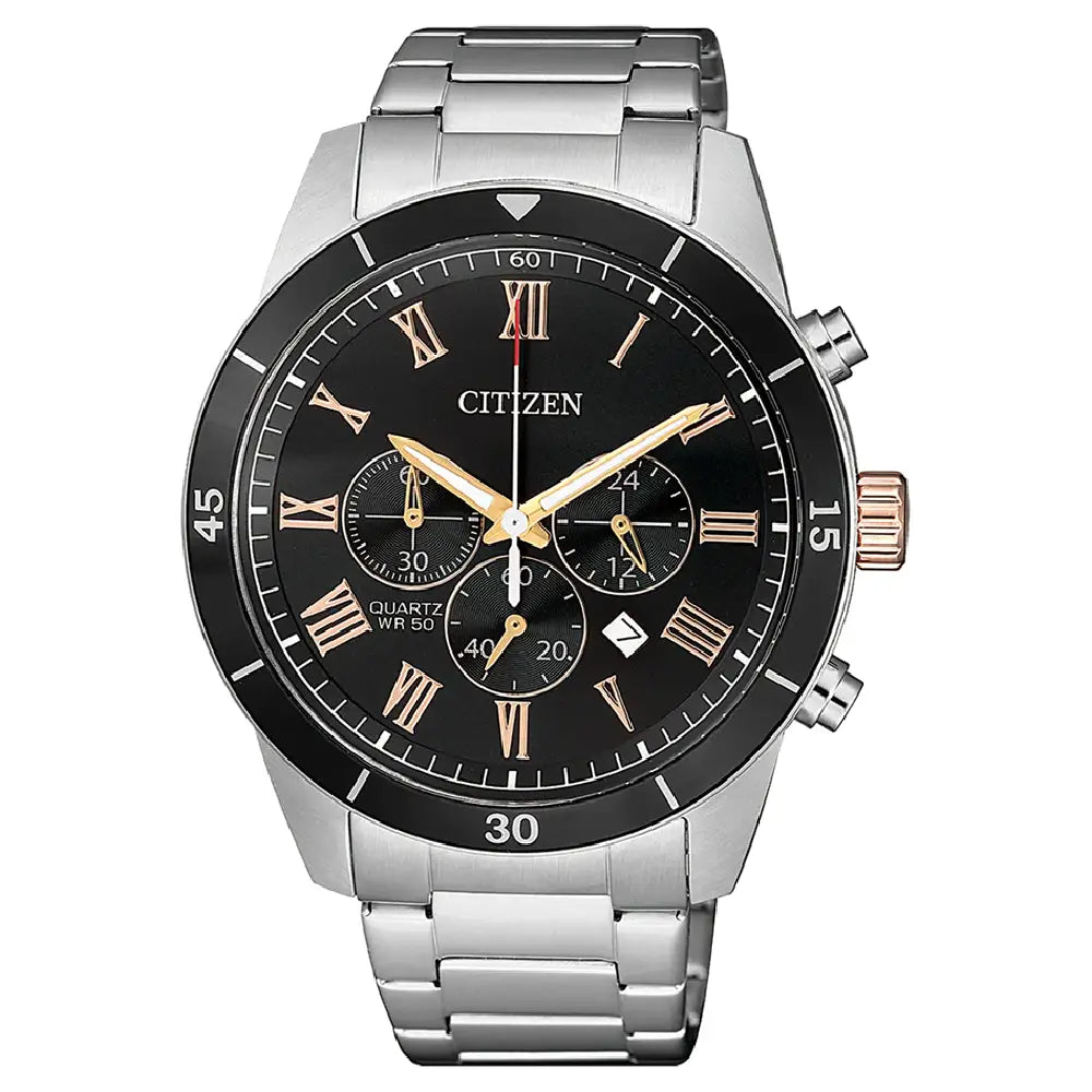 Citizen AN8168-51H Quartz Chronograph 44mm Watch – MonaWatch