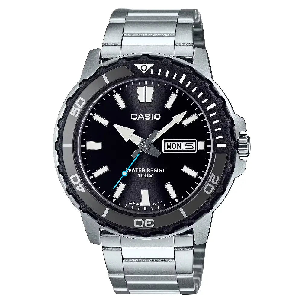 Casio MTD-125D-1A3VDF Black Dial Men