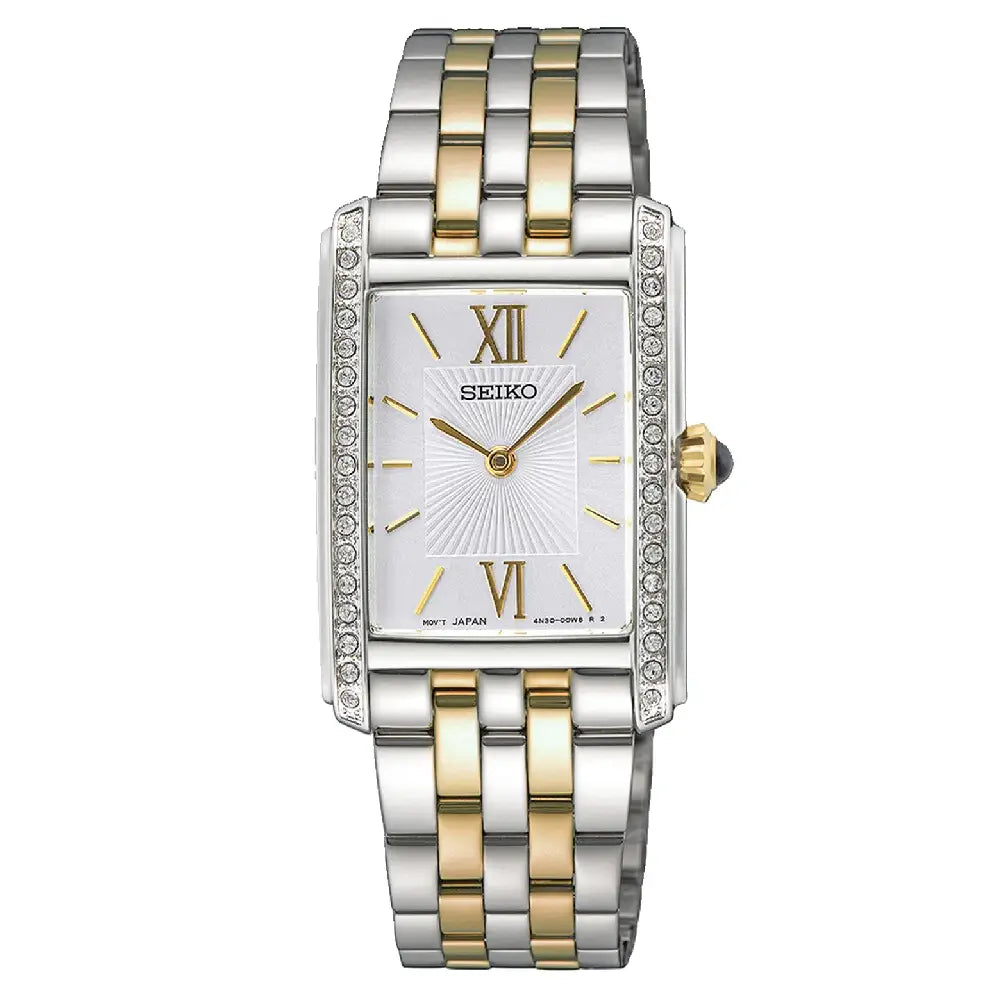 Seiko Classic SWR093P1 Quartz Silver Dial 22.7mm Stainless Steel Women's Watch