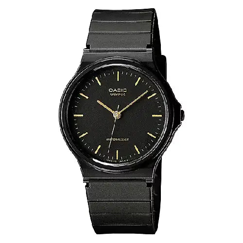 Casio Collection Analog MQ-24-1ELDF Black Dial Resin Strap Unisex Watch