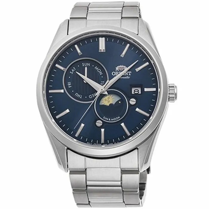 Orient RA-AK0308L00C Mechanical Sun & Moon Automatic 41.5mm  Stainless Steel Men's Watch