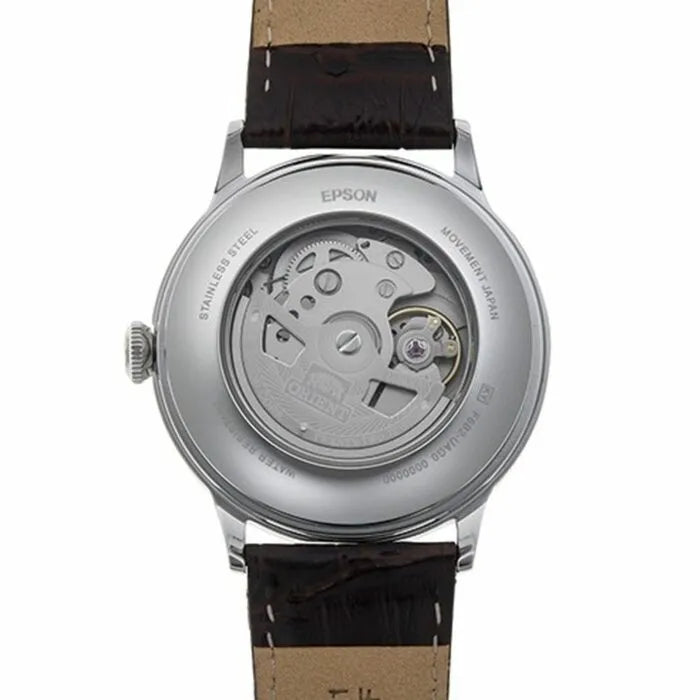 Orient RA-AK0705R Bambino Version 8 Leather Strap Men's Watch