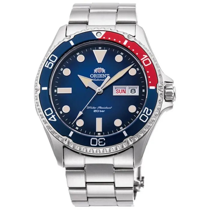 Orient RA-AA0812L19B Kamasu Mako III Blue Dial Automatic 41.8mm Stainless Steel Men's Watch