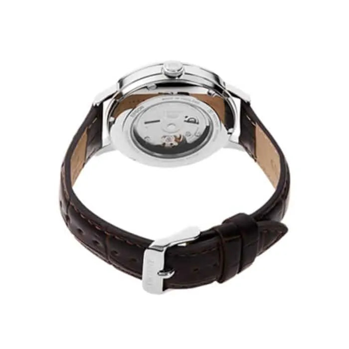 Orient RA-AC0J06S Automatic White Dial 42.4mm Leather Strap Men's Watch
