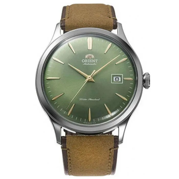 Orient RA-AC0P01E Bambino Automatic 42mm Leather Strap Men's Watch