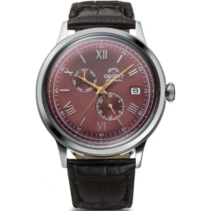Orient RA-AK0705R Bambino Version 8 Leather Strap Men's Watch