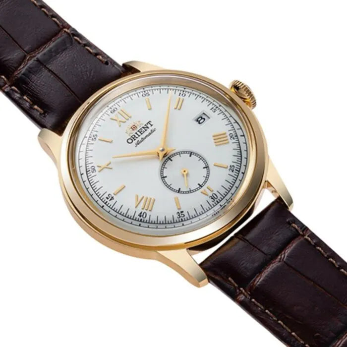 Orient RA-AP0106S Bambino Automatic 38mm Leather Strap Men's Watch